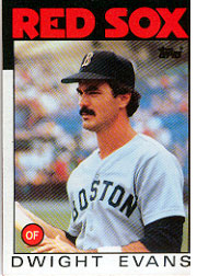 1986 Topps Baseball Cards      060      Dwight Evans